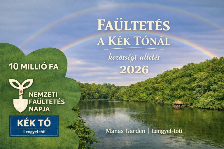 Faültetés a Kék tónál – Csatlakozunk az országos faültetés napjához