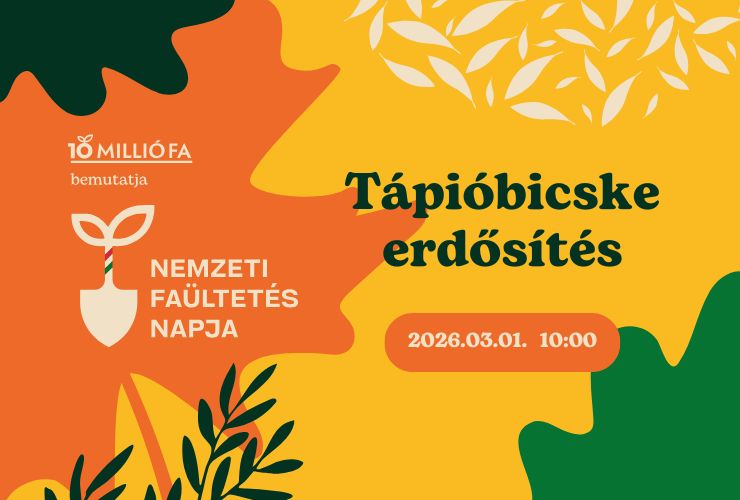 Tápióbicske – Landscape Reconstruction Afforestation – National Tree Planting Day 2026